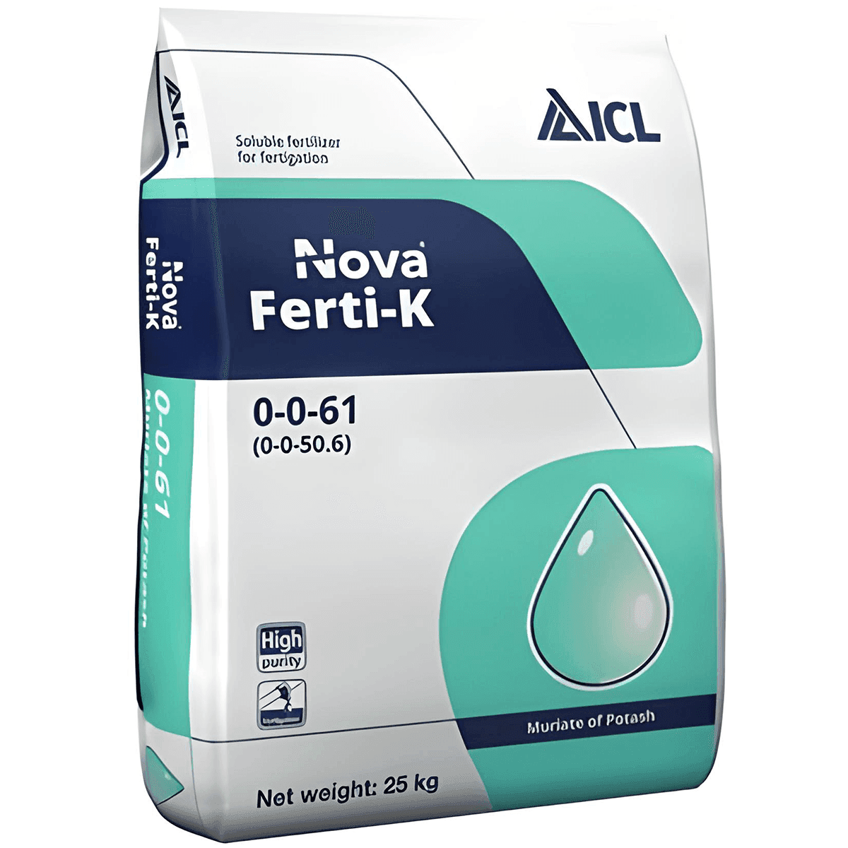 Kaliumdünger Ferti-K 0-0-61 25kg (ehemals Select KCl) - Kaliumchlorid