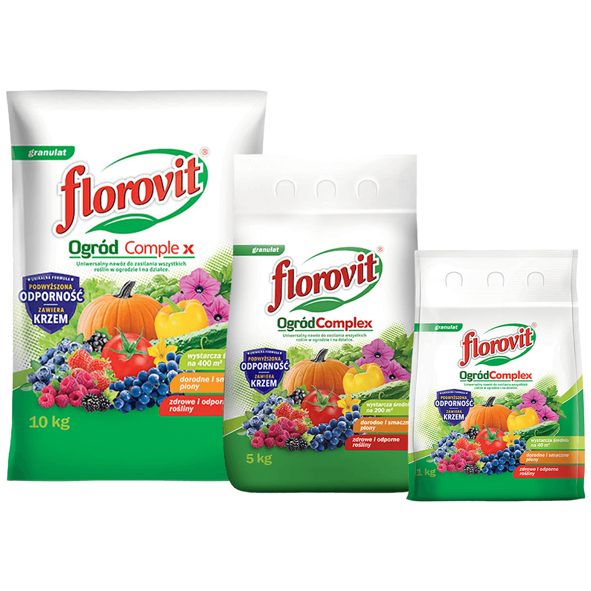 Universaldünger Florovit Ogród Complex – für Pflanzen im Garten und auf dem Grundstück 7