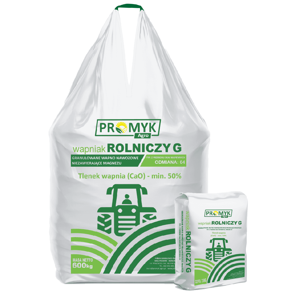 Dünger Wapniak Rolniczy G Promyk Agro - granuliertes Kalk