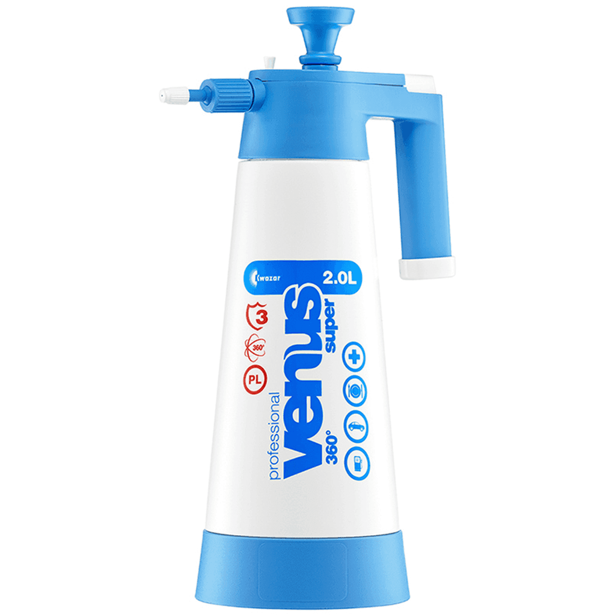 Drucksprühgerät Venus Super 360 Cleaning Pro+ 2l Kwazar
