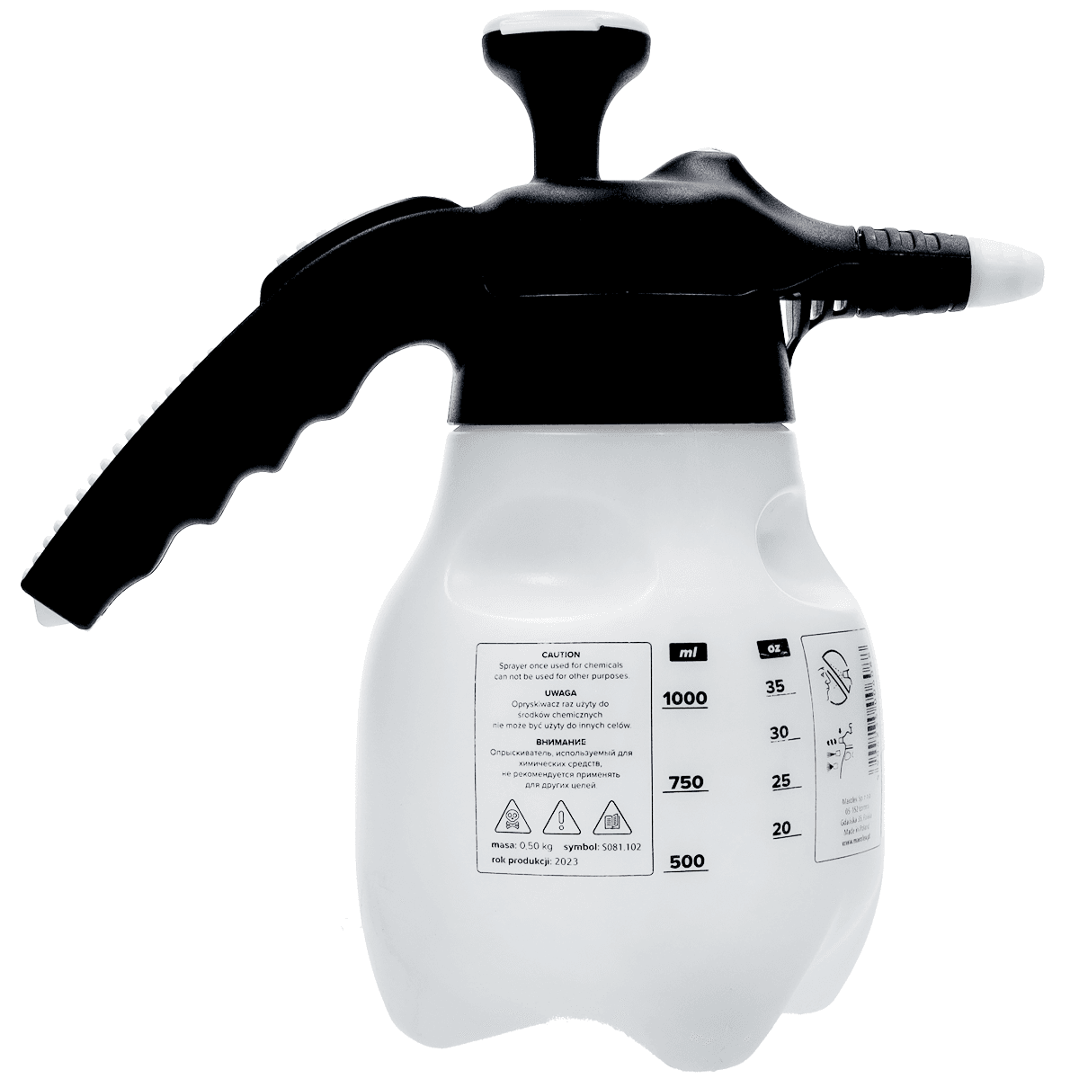 Drucksprühgerät Marolex Industry Ergo 1000 Acid Line 1l 5