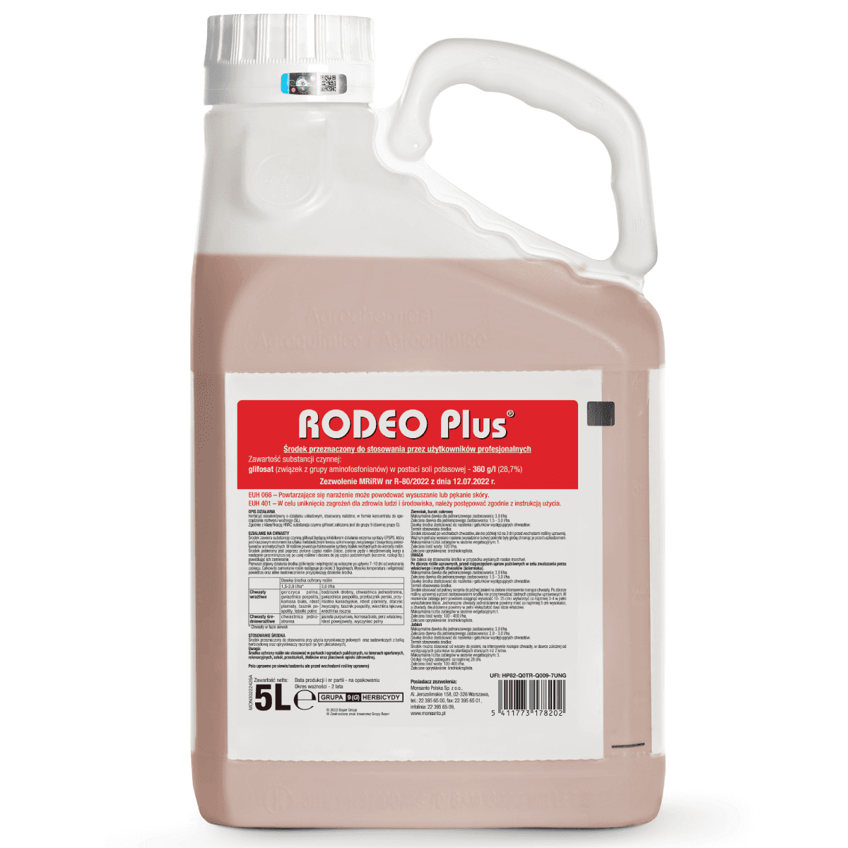 Rodeo Plus Bayer (Glyphosat) - Unkrautvernichtungsmittel