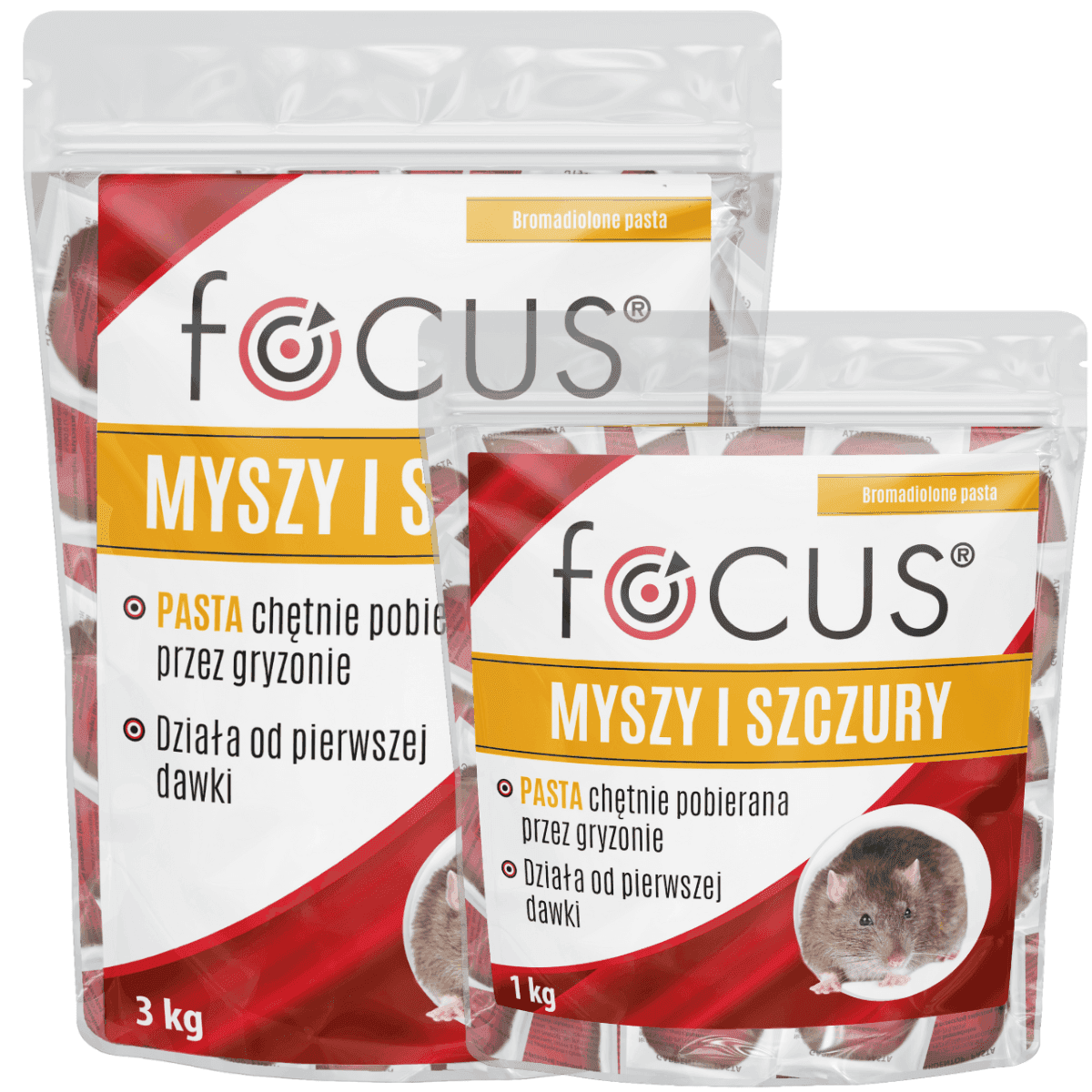 Focus Köder gegen Mäuse und Ratten - Paste