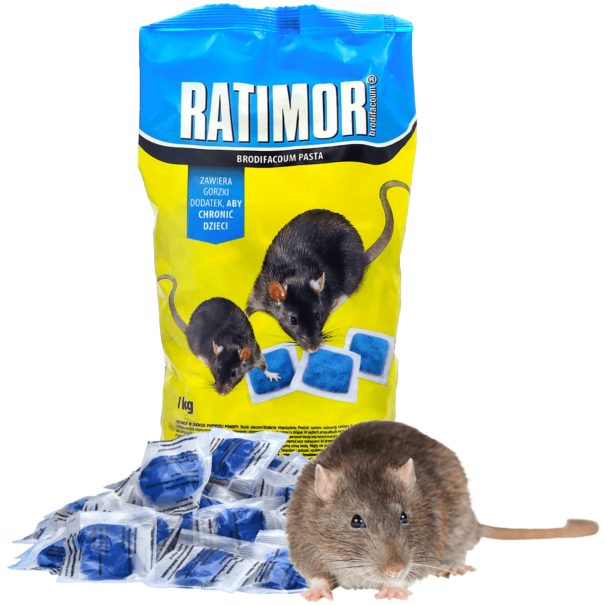 Rattengift Ratimor Paste (brodifacoum, Bitrex) 5