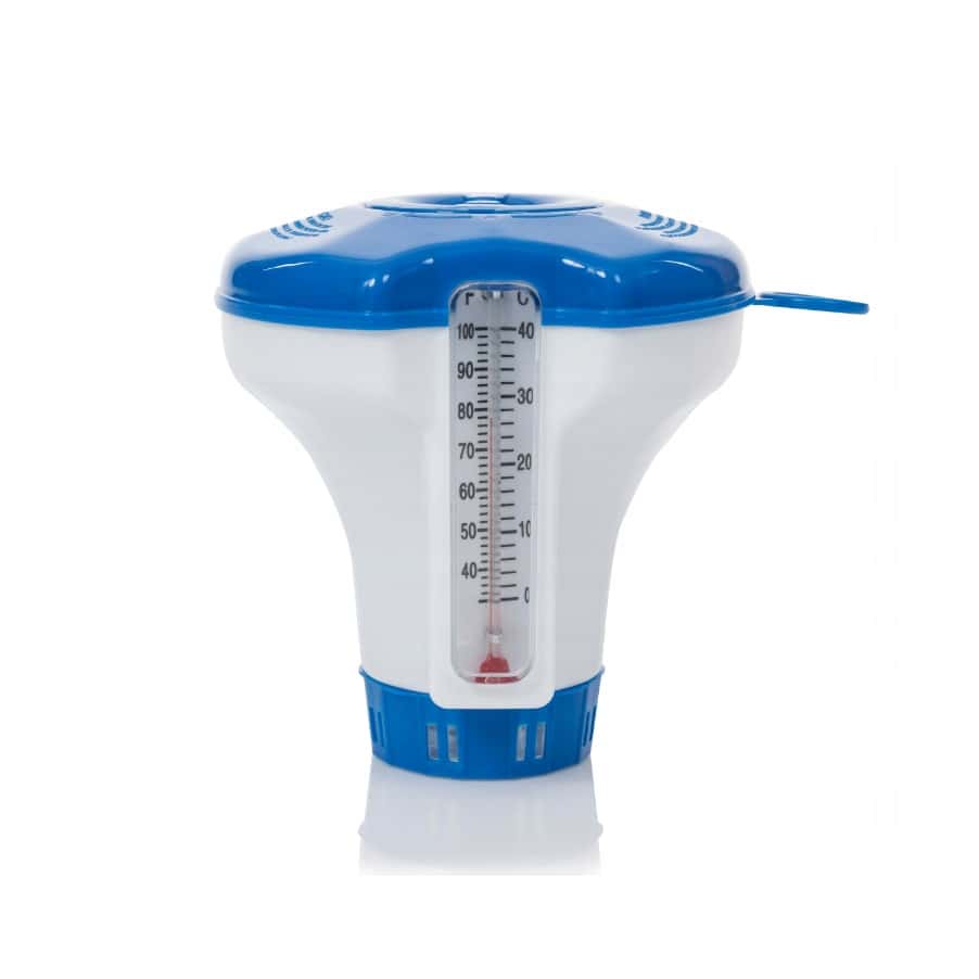 Dosierschwimmer mit Thermometer für Chlortabletten 20 g