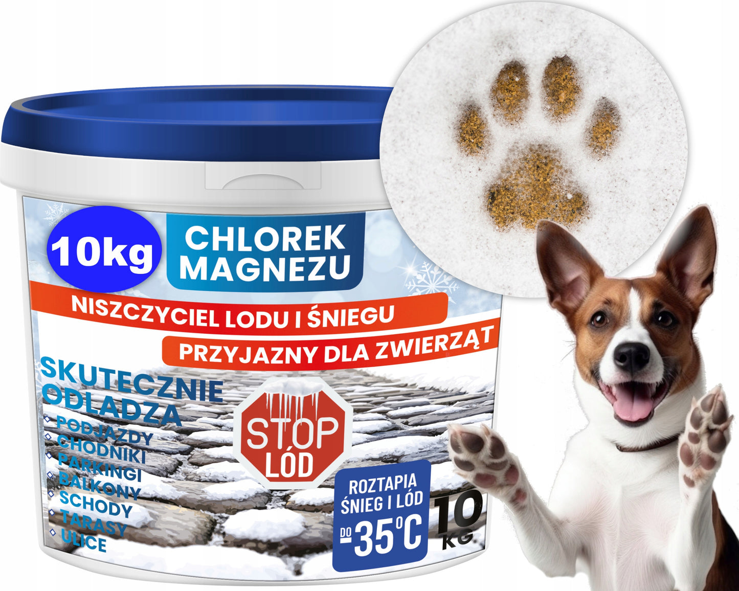 MAGNESIUMCHLORID 10 KG – Eisvernichter, besser als Streusalz und sicher für Tiere!