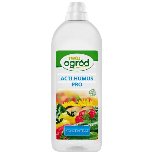 Acti Humus Pro 1,5 l (humuszuren) Jouw tuin – groeistimulator