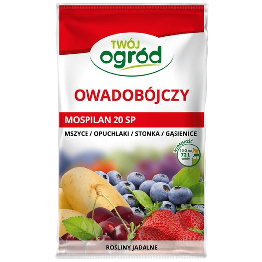 Mospilan 20 SP 10g para plantas comestibles (Acetamiprid) Tu jardín – insecticida