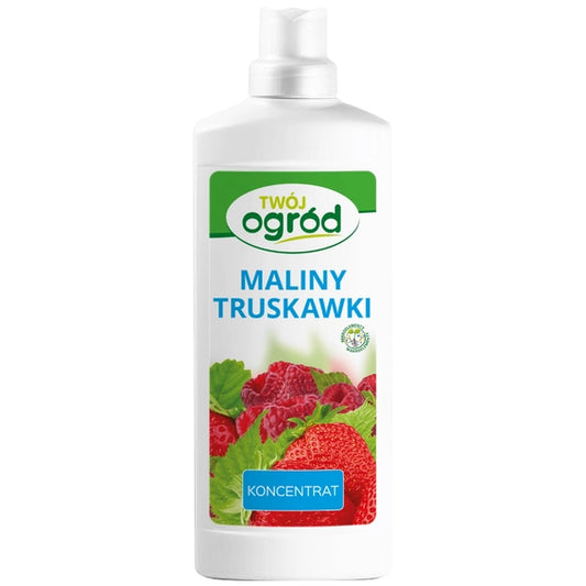 Vloeibare meststof voor frambozen en aardbeien 900 ml Jouw tuin