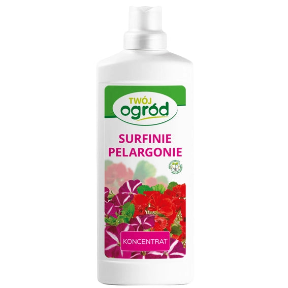 Surfinya ve sardunya için sıvı gübre Bahçeniz