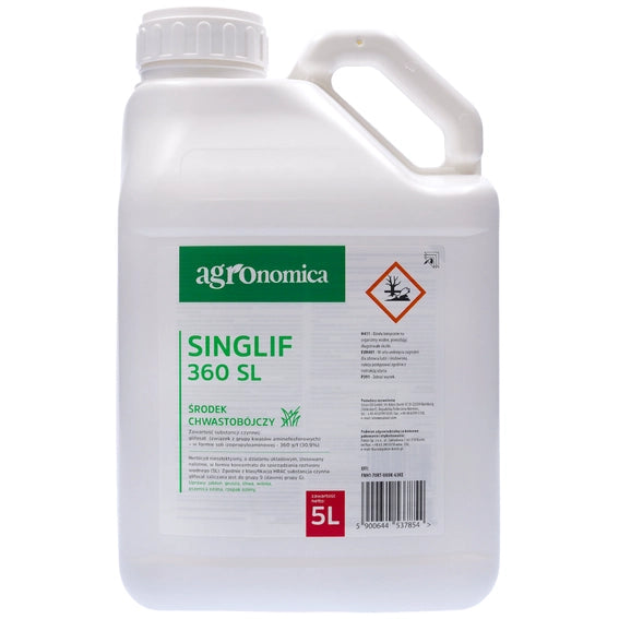 Singlif 360 SL 5 l – Glyphosate 360 g/l, herbicide total