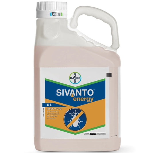 Sivanto Energy Bayer | 5L - (Flupyradifuron + Deltametrina) è un insetticida moderno destinato alla protezione della colza invernale e primaverile.